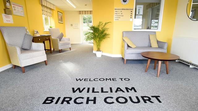 William Birch Court Entrance