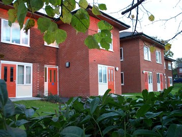 Ian Fraser Court Rochdale Ext New Block Back