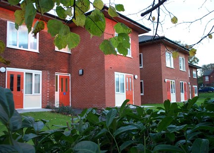 Ian Fraser Court Rochdale Ext New Block Back