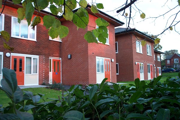 Ian Fraser Court Rochdale Ext New Block Back