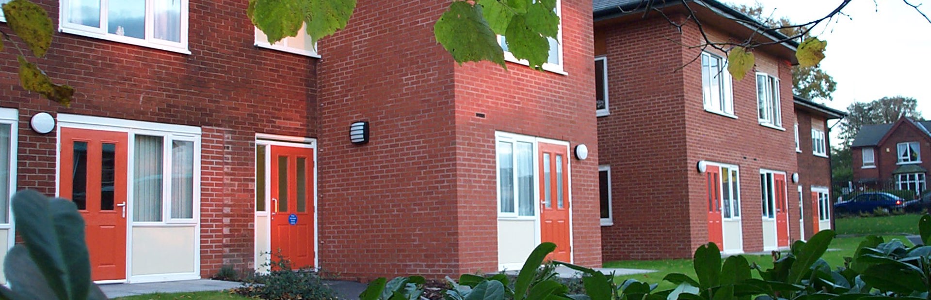 Ian Fraser Court Rochdale Ext New Block Back