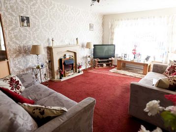 East Croft Court Apartment Living Room