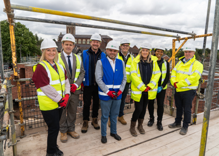 Steph Ramsden, David Clarke, Cllr Waseem Zaffar, Tony Tench, Bridget Faughnan Bing, Dawn Carr, Martin Gallagher