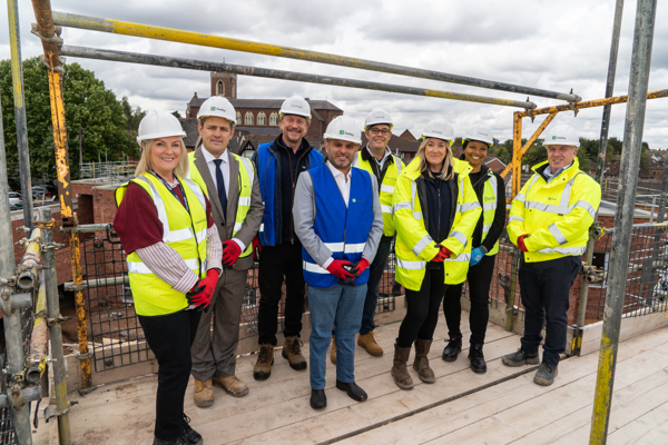 Steph Ramsden, David Clarke, Cllr Waseem Zaffar, Tony Tench, Bridget Faughnan Bing, Dawn Carr, Martin Gallagher