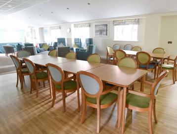 Bromfield Court Communal Dining Area