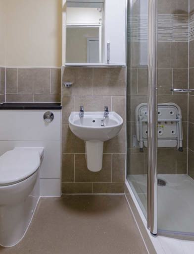 Barbara Glasgow House Accessible Bathroom 