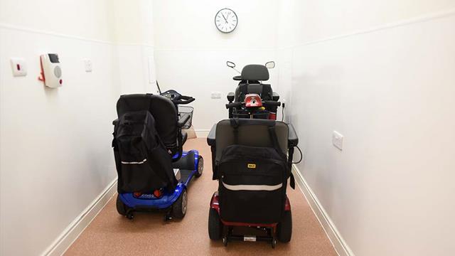 East Croft Court Mobility Scooter Store