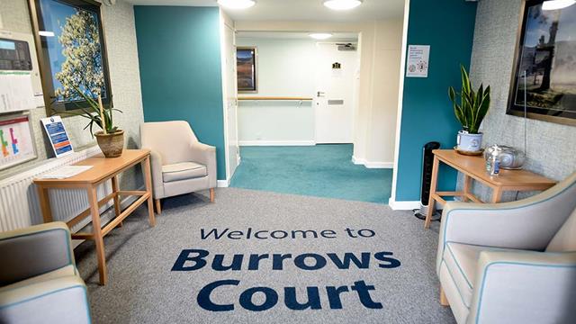 Burrows Court Entrance