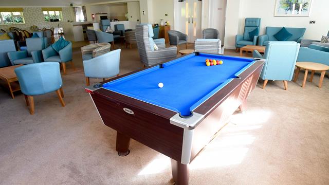 Bromfield Court Communal Snooker Table