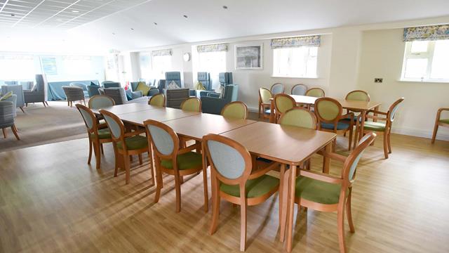 Bromfield Court Communal Dining Area