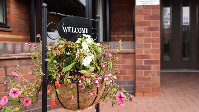 Legh Court Entrance
