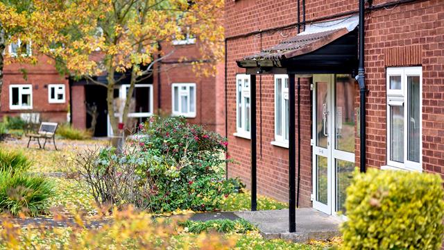 Hurst Court Entrance