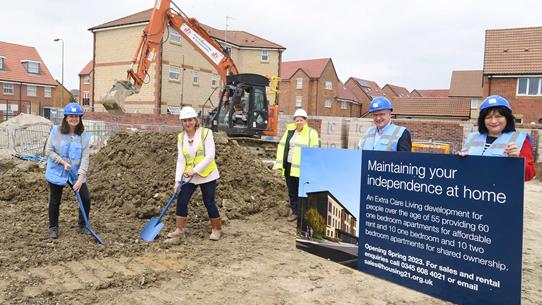 Construction Begins At New Extra Care Housing Development For Older People In Didcot