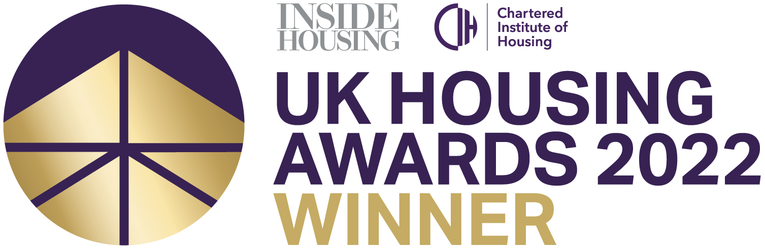 UK Housing Awards 2022 Winner Logo UK Housing Awards 2022 Winner Logo
