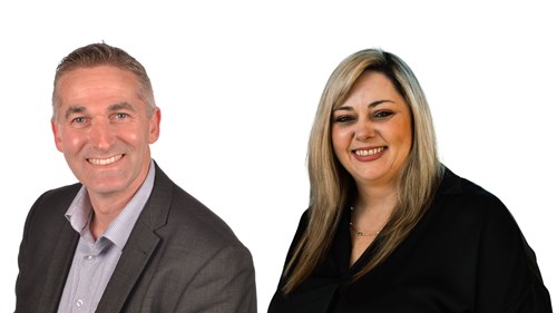 Ian Hodson and Carina Monnelly-Owen