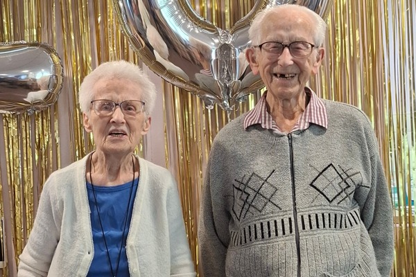 Residents Joyce and Bob 