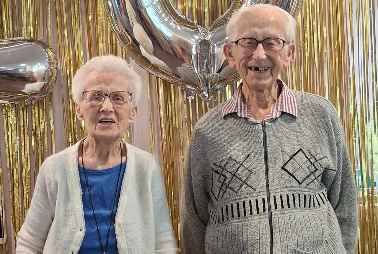 Residents Joyce and Bob 