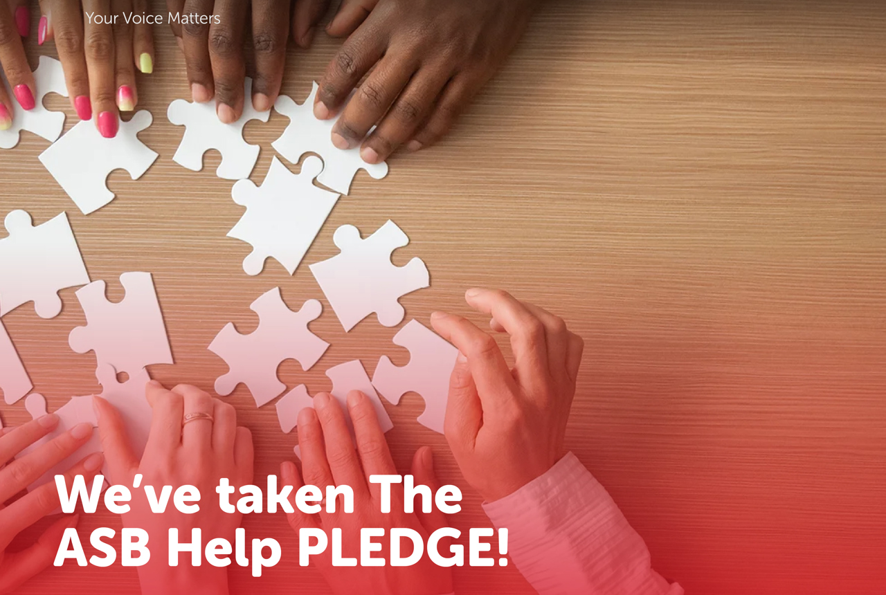 We've Taken The ASB Help Pledge Image