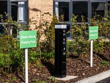 Glen Mill House electric car charging points 