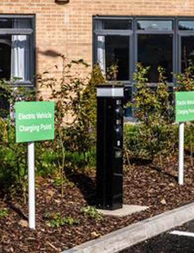 Glen Mill House electric car charging points