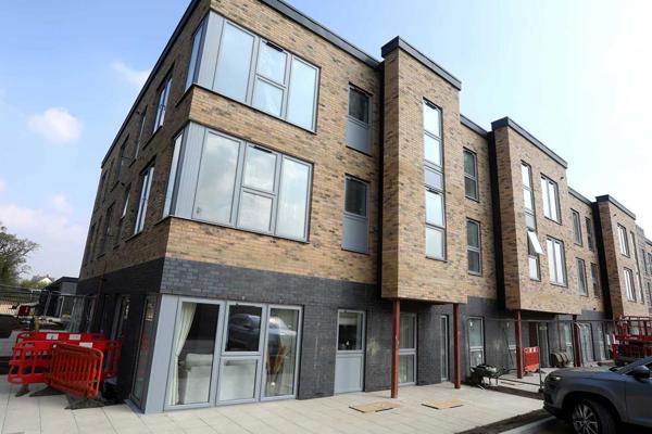 Outside of the Summergate Lodge building