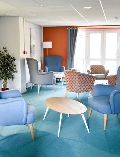 Hurst Court Communal Seating Area 
