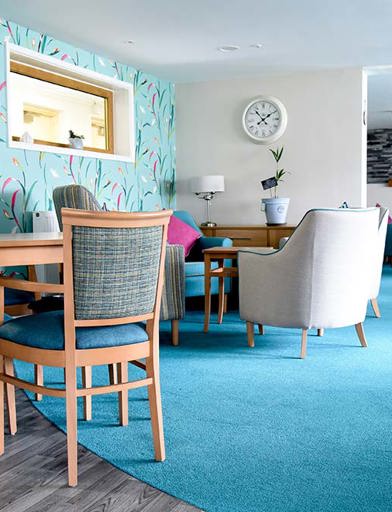 Burrows Court Communal Living Area 