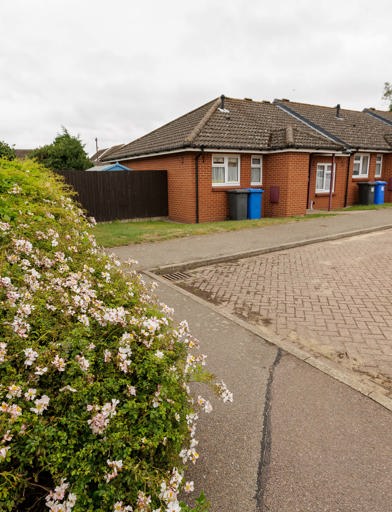 The bungalows at Beccles Court