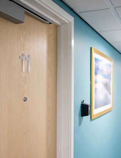 Welby Everard Court Flat Door 