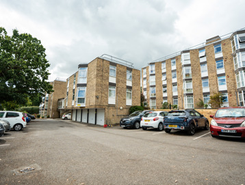 A three storey residential building