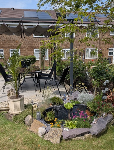 In Bloom SW Pond Garden