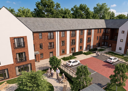 CGI of Retirement Living scheme, Phoenix Court