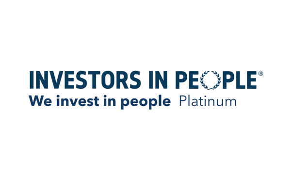 The logo for Investors In People Platinum