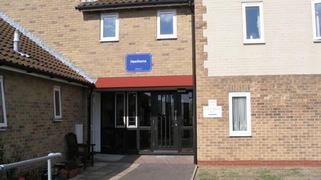 Hawthorns Entrance