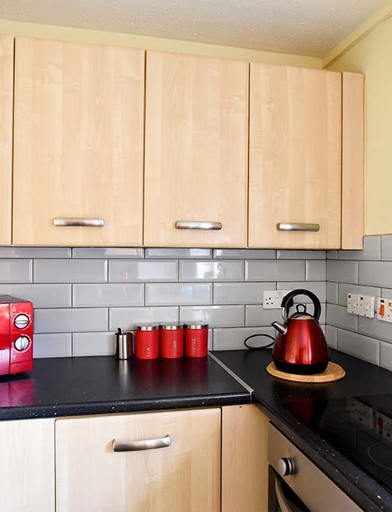 John Quinn Court Apartment Kitchen 