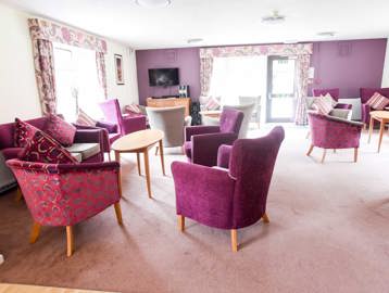 George Pinion Court Communal Living Room