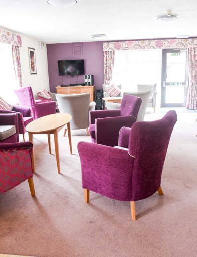 George Pinion Court Communal Living Room 
