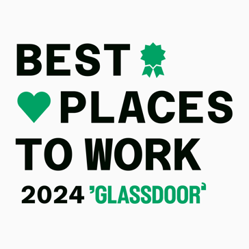Glassdoor best places to work 2024 logo