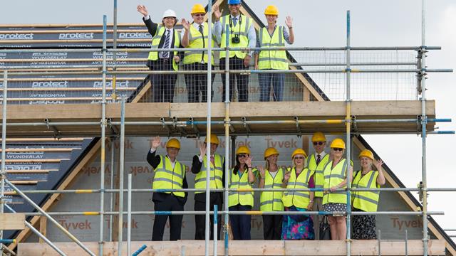 Topping Out Site C 14