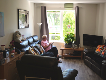 Resident In Flat at Lea Springs