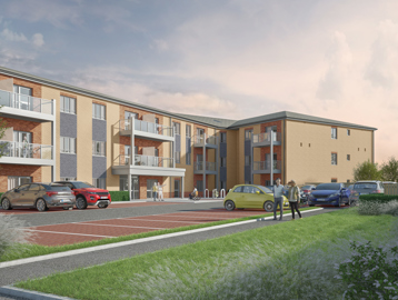 CGI of Saltern View