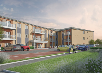 CGI of Saltern View
