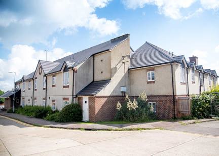 Roadside vide of some of the properties at Banks Court