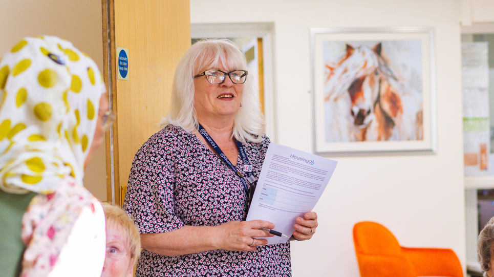 Angela Pohl Local Housing Manager Employee RL Stoneleigh Court