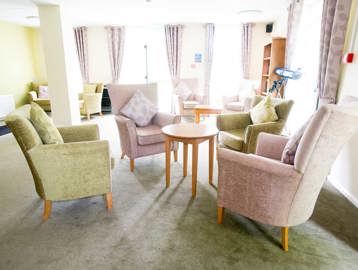 Leverhulme Court Communal Living Room
