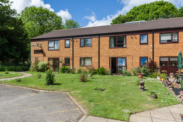 Miller Court External: Shot of the flats and garden spaces