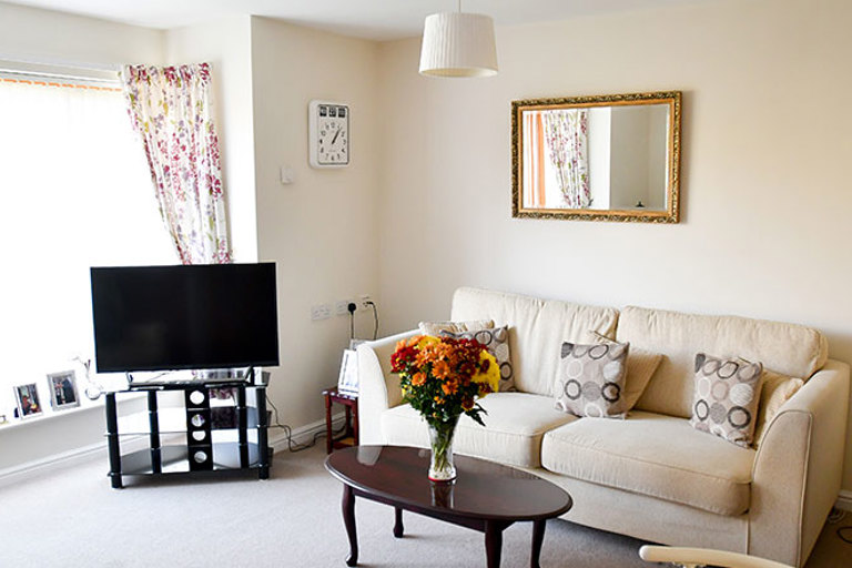 Marigold Court Apartment Living Room