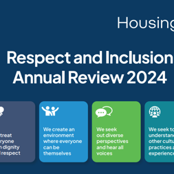 Front cover of the Respect and Inclusion Annual Review