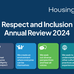 Front cover of the Respect and Inclusion Annual Review