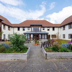 Exterior view of Mere View Court from a different angle